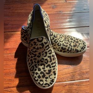 Rothy’s Slip- on Animal Print Sneaker, Size 7